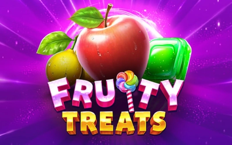 Try your luck in the Fruity Treats game in the 1win online casino.