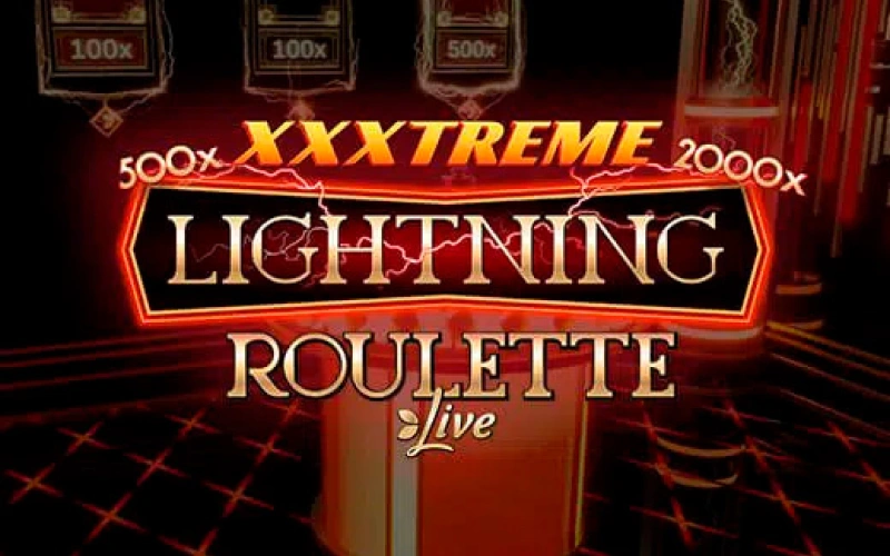 Don't miss your chance to win in the XXXtreme Lightning Roulette game in the 1win online casino.