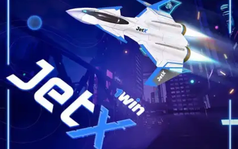 Visit the slot games section of the 1win online casino website and play JetX.