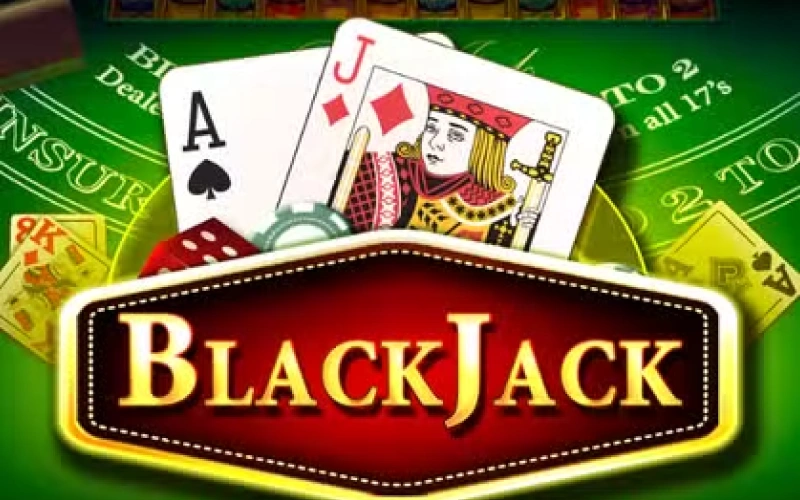 Show off your skills in the Blackjack game at the 1win online casino.