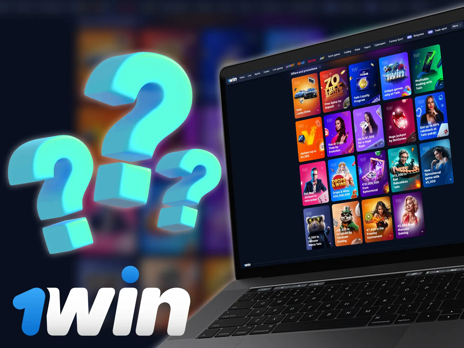 1win gaming platform gives a lot of welcome bonuses to place bets.