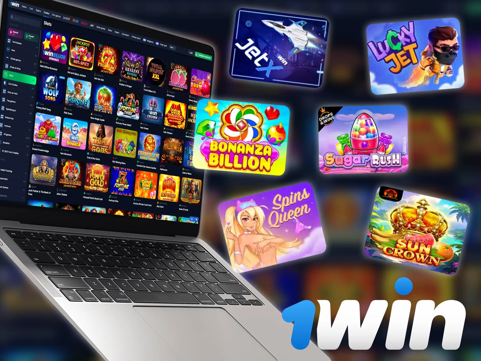 1win website is popular among Nigerian users for playing slots.