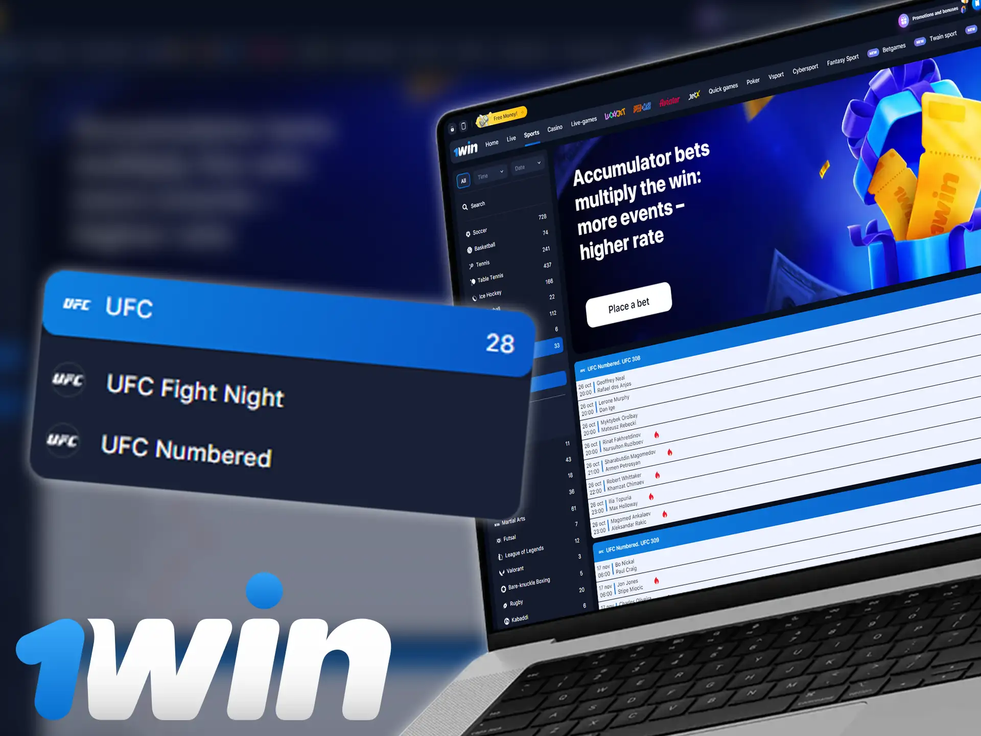 Feel the ease of UFC betting with the 1win, your ultimate companion in the world of online gaming and wagering.