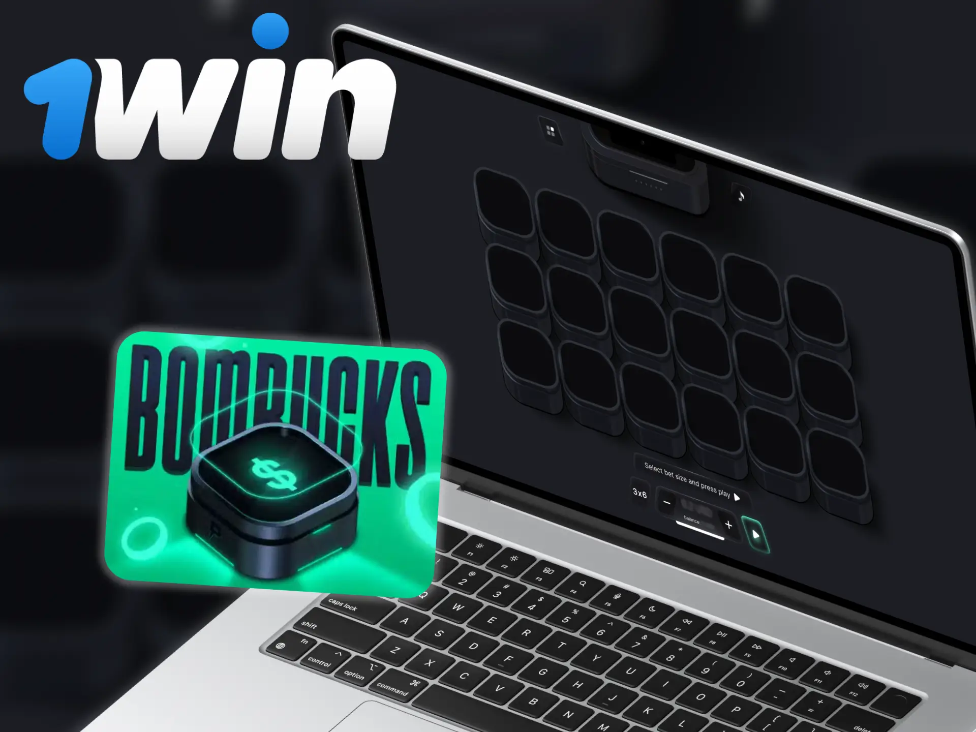 Test your luck in Bombucks game at 1win platform.