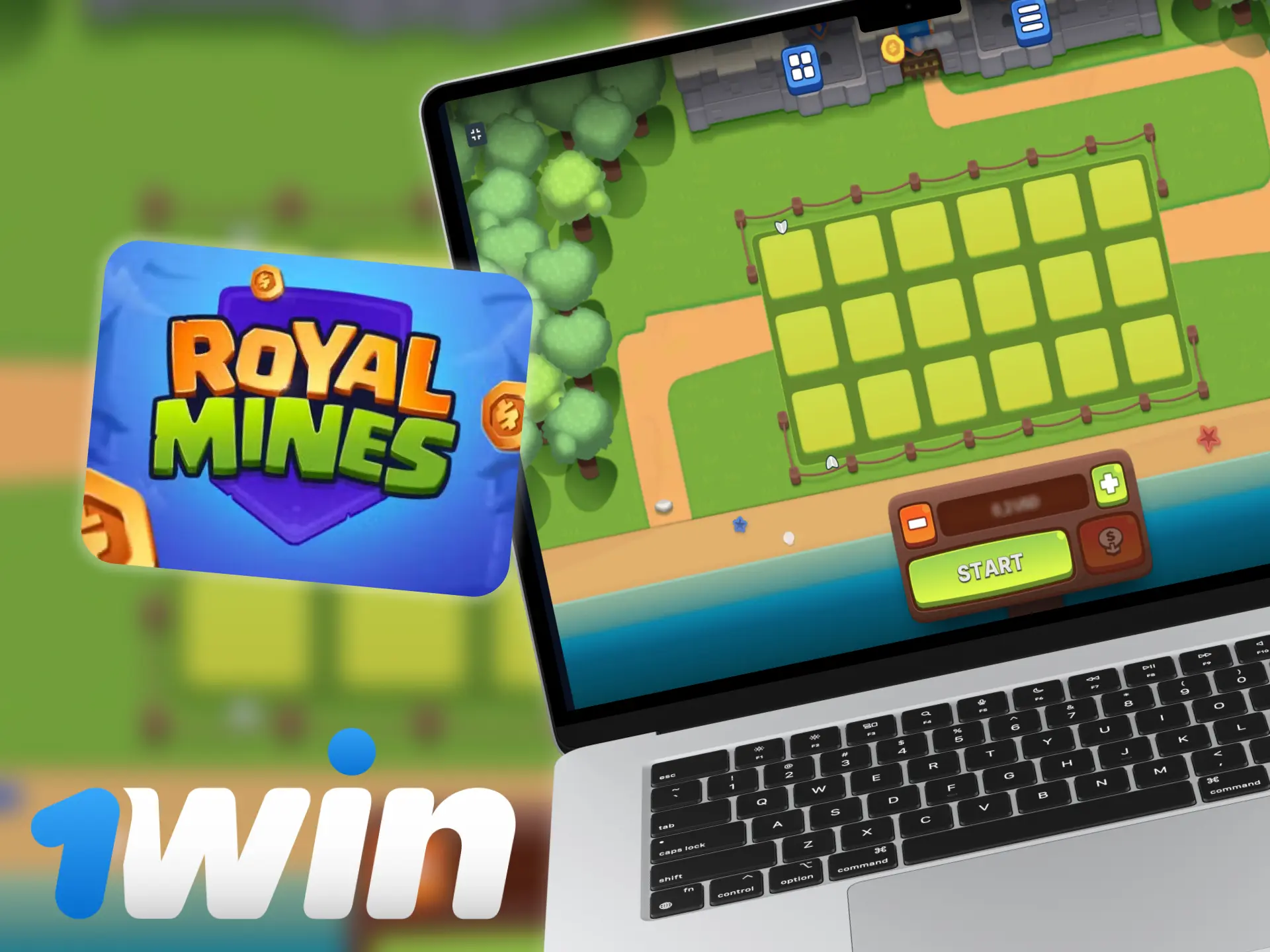 Royal Mines is developed by 1Win Games.