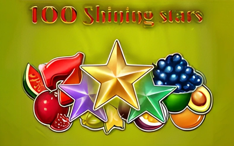 A quick simple game 100 Shining Stars playable on 1win's official site.