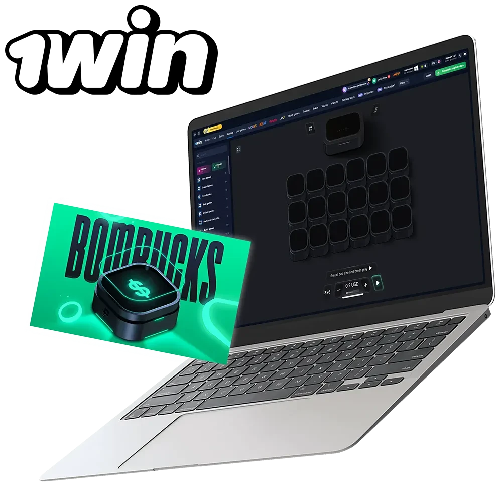 You can get the Bombucks experience at the 1win website.