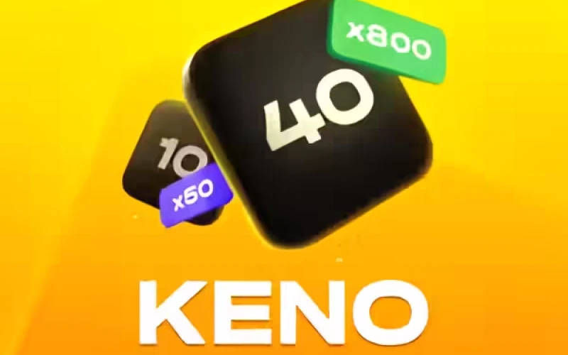 1win offers you to play Keno game.
