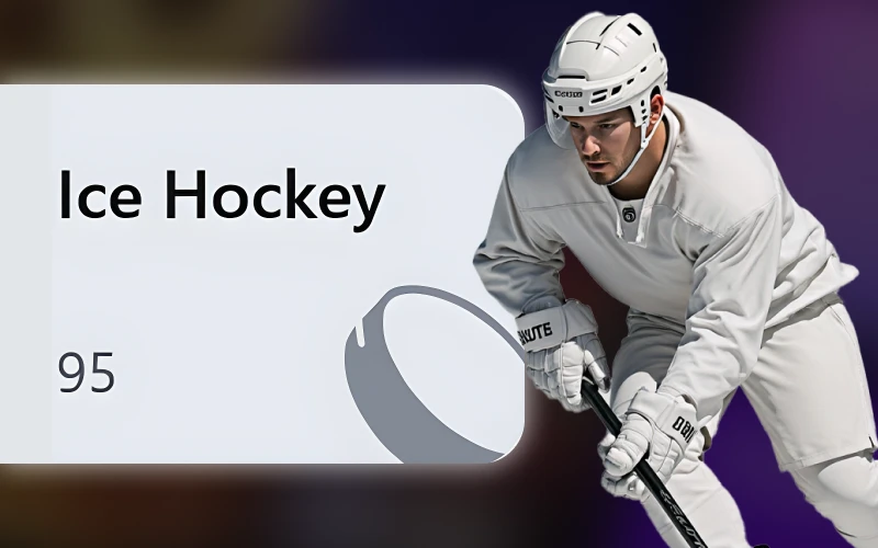 Enjoy top-tier ice hockey betting at 1win.
