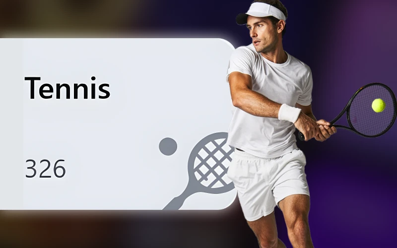 For the best tennis betting experience, choose 1win.