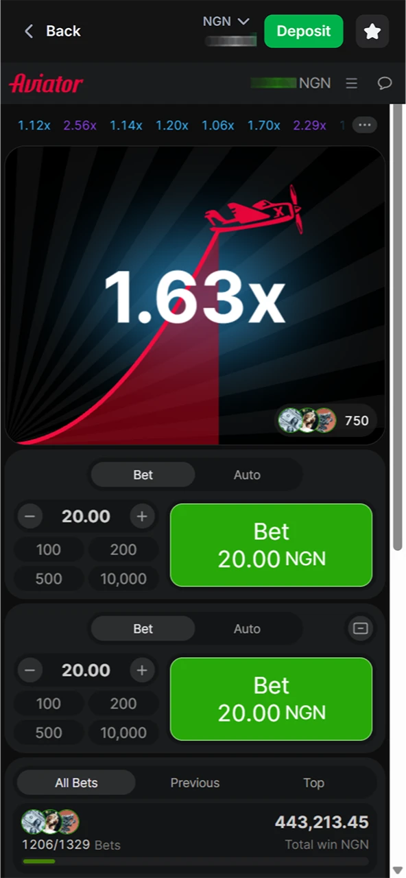 In the Aviator game on the official 1win website, the longer the plane flies, the higher the bet multiplier.
