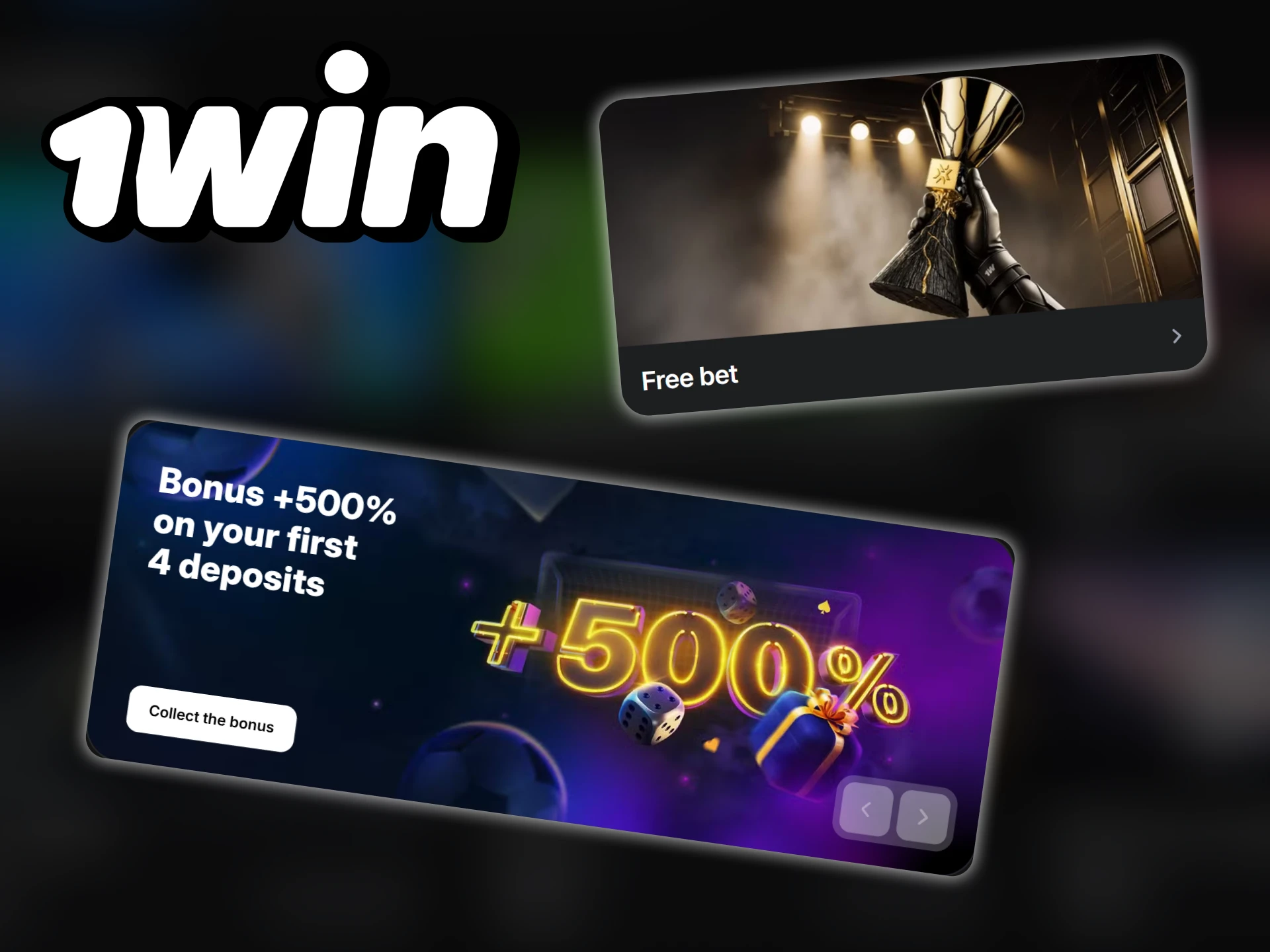 Claim a welcome bonus at 1win for eSports betting.