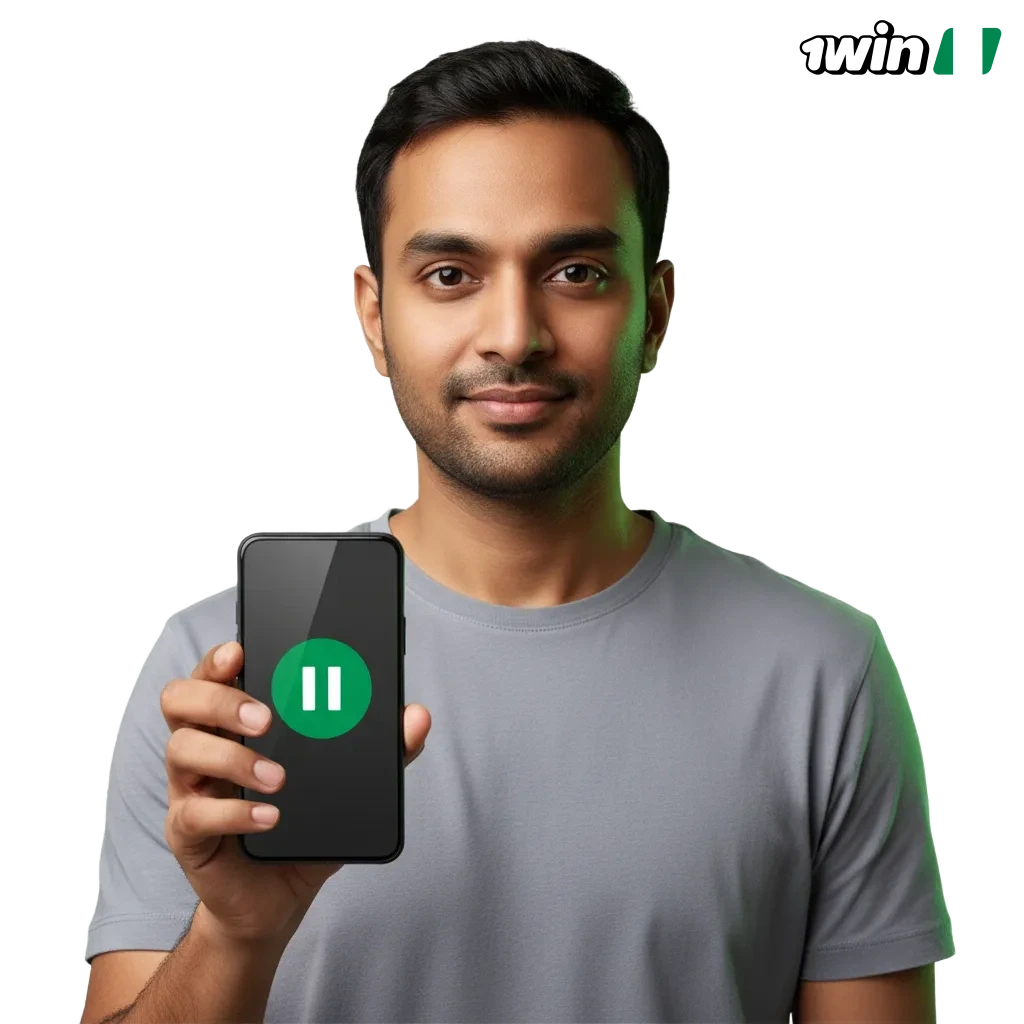 Responsible gaming banner: Safer Play Starts With Informed Choices; 1win tools for time/spend limits, safety, privacy.