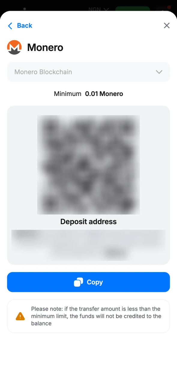 Make a deposit at 1Win using available payment method.